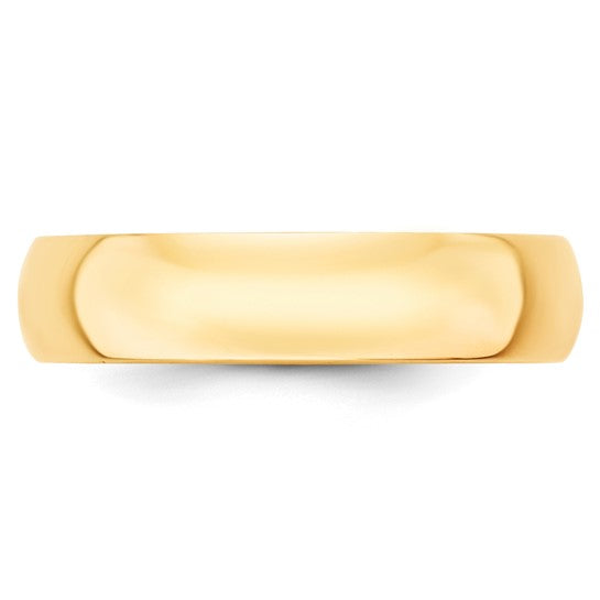 Gold Wedding Band - 5mm