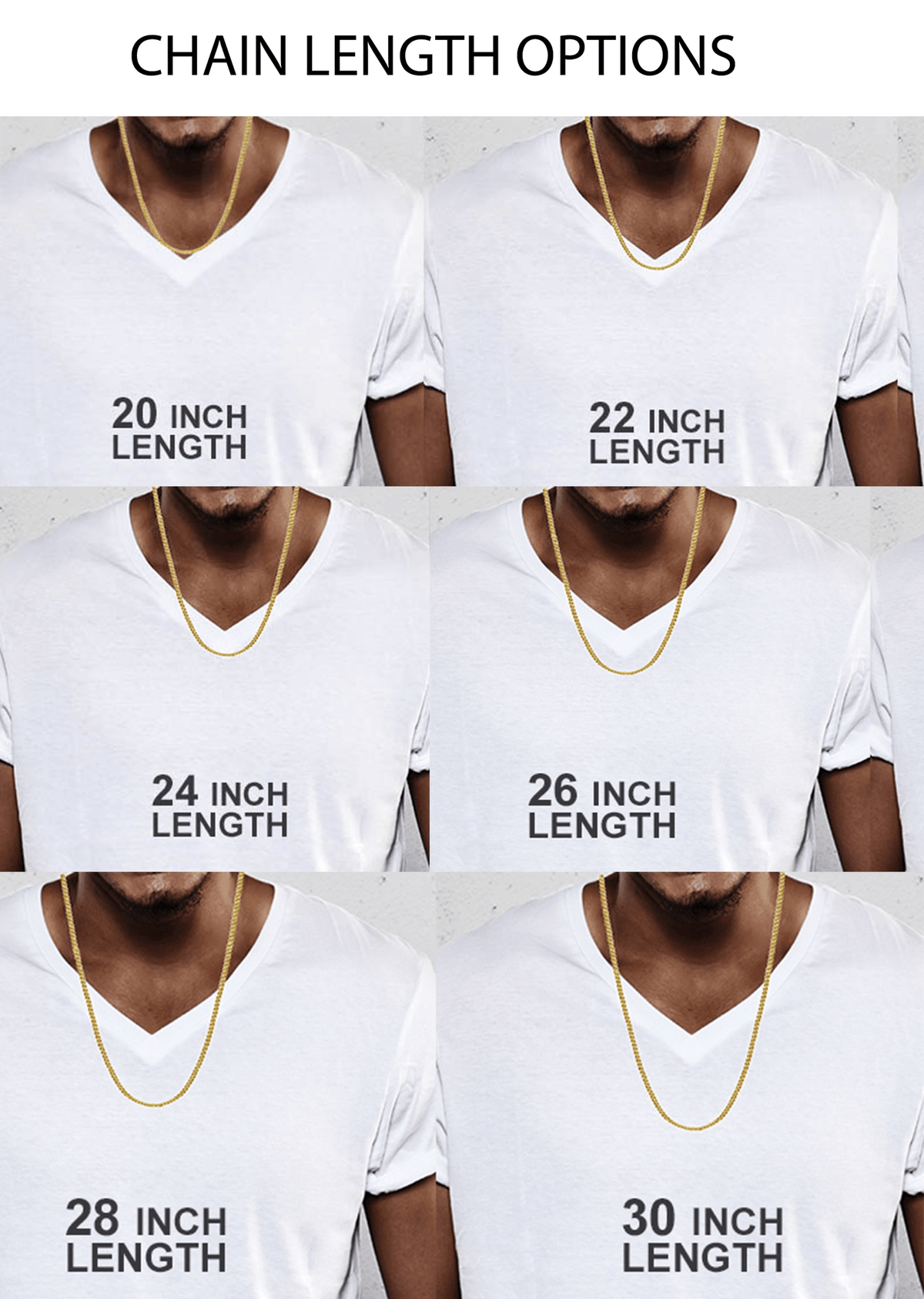 10K Gold Semi-Solid Rope Chain