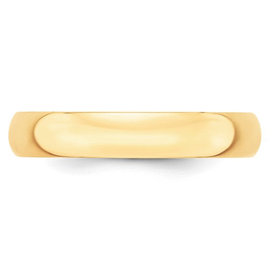 Gold Wedding Band - 4mm