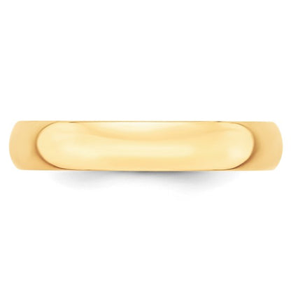 Gold Wedding Band - 4mm