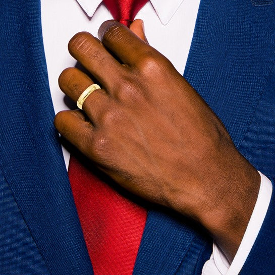 Gold Wedding Band - 5mm
