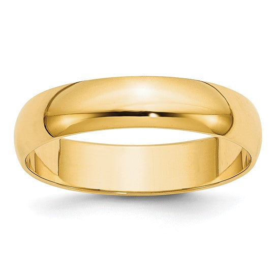 Gold Wedding Band - 5mm