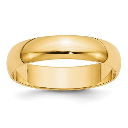 Gold Wedding Band - 5mm