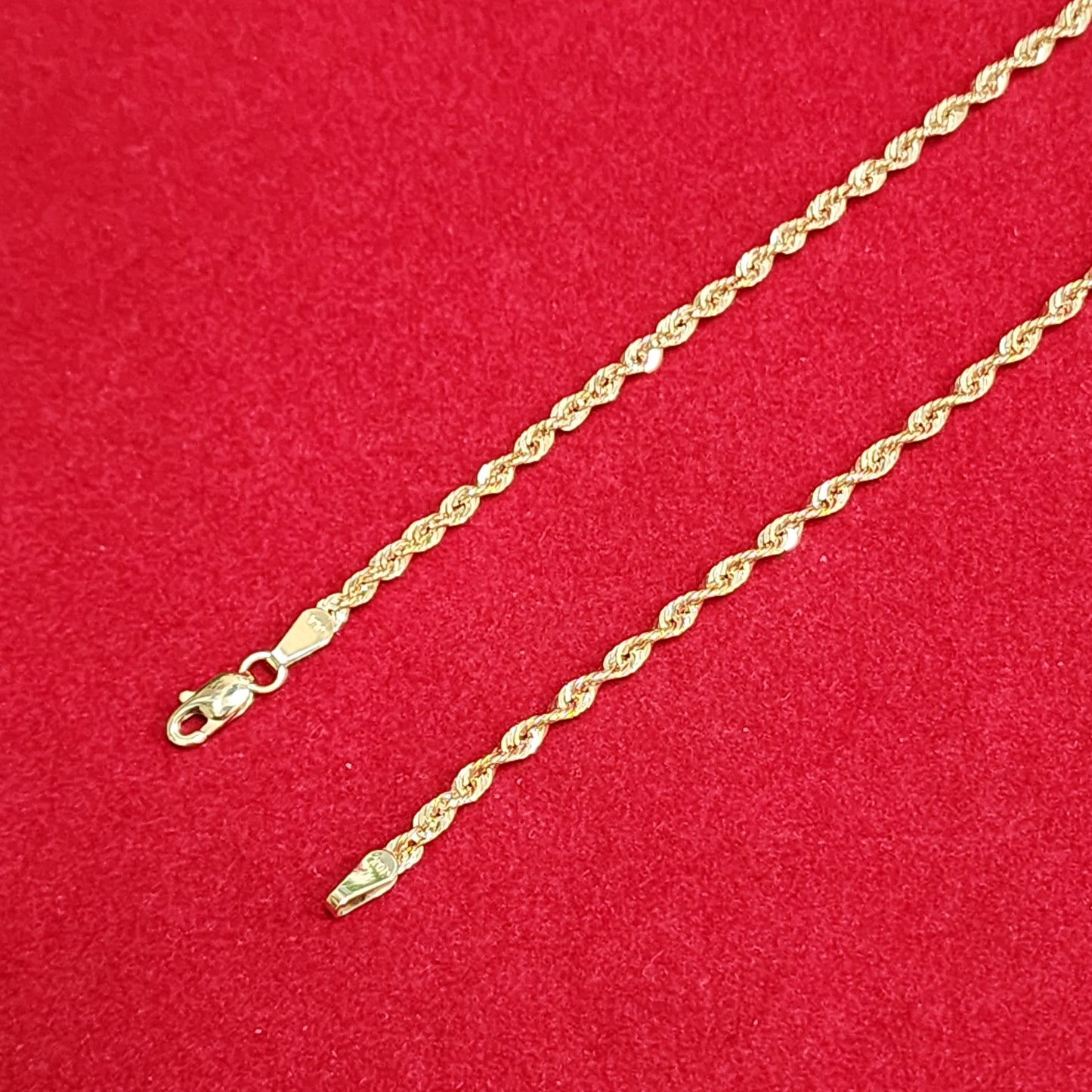 Rope Chain - 10kt Gold 2MM