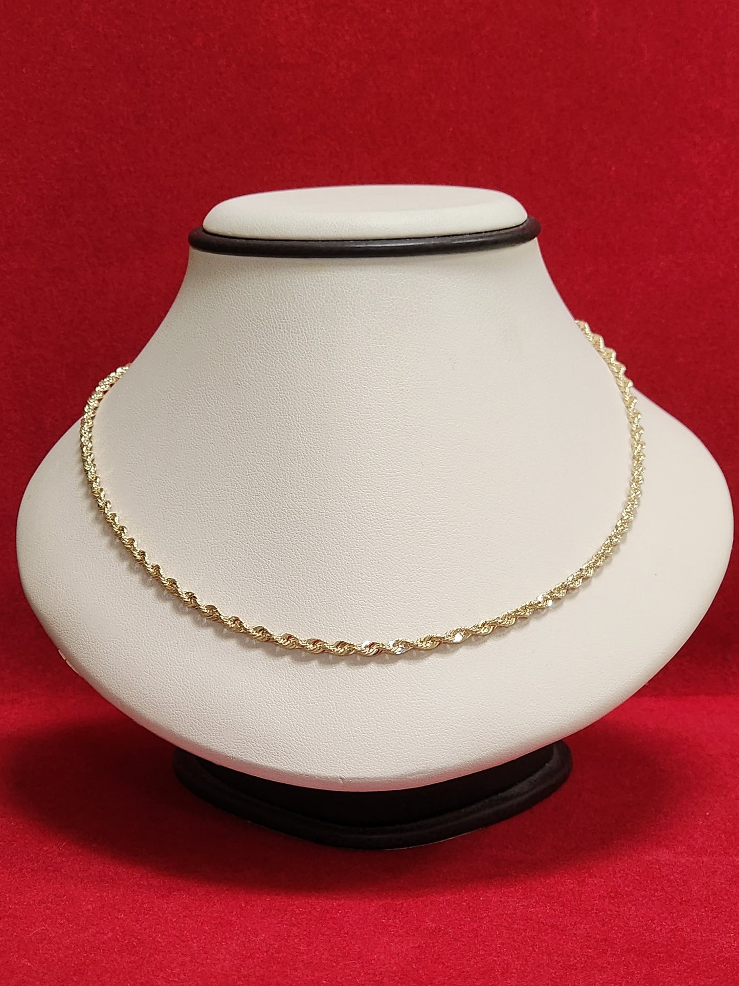 Rope Chain - 10kt Gold 3MM