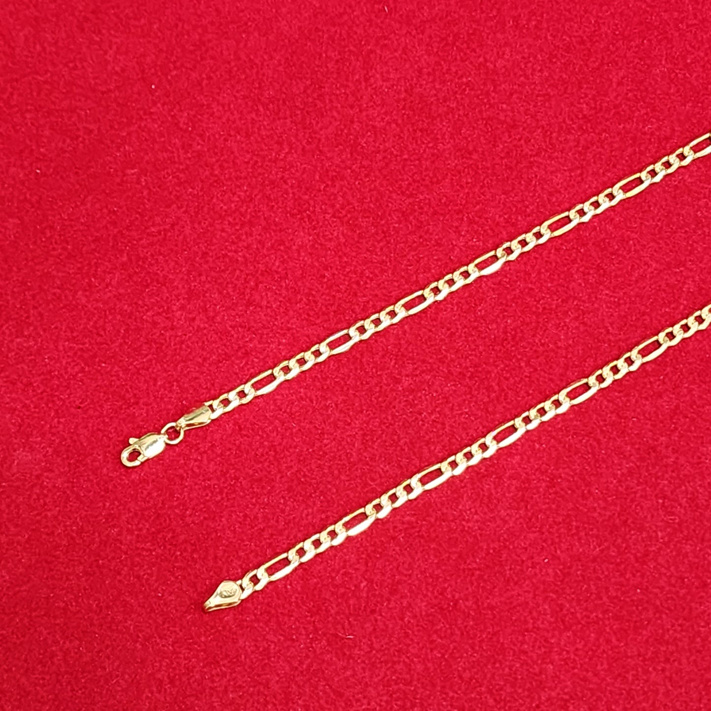 Figaro Chain - 10kt Gold 3MM