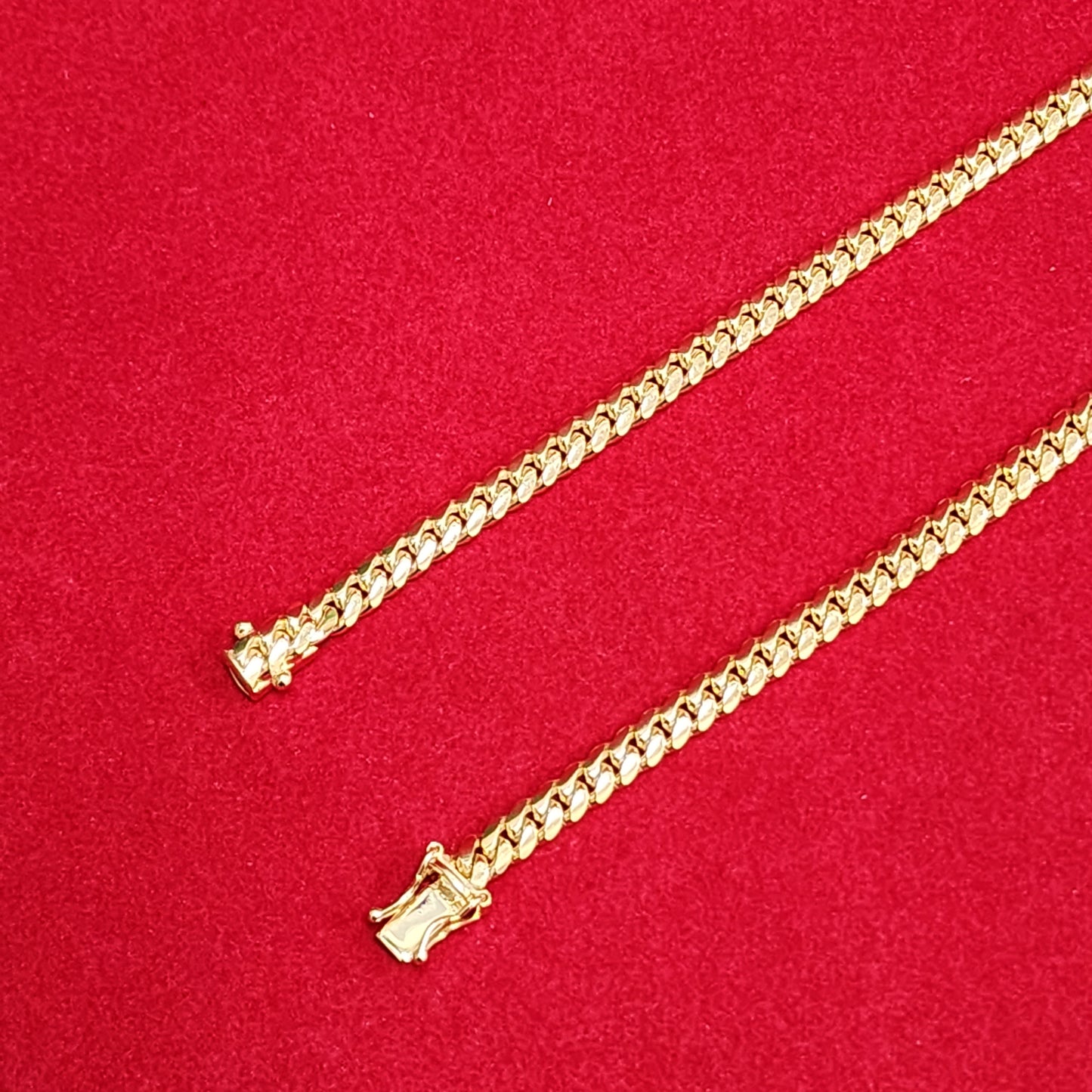 Heavy Solid Miami Cuban Chain - 10kt Gold 5MM