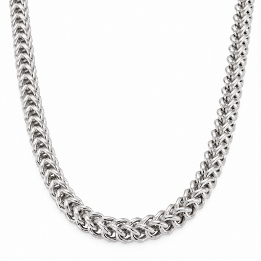 White gold Franco chain