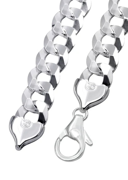 925 Sterling Silver Curb Link Chain