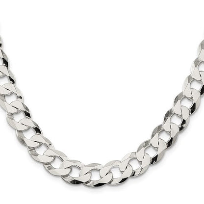925 Sterling Silver Cuban Curb Link Chain