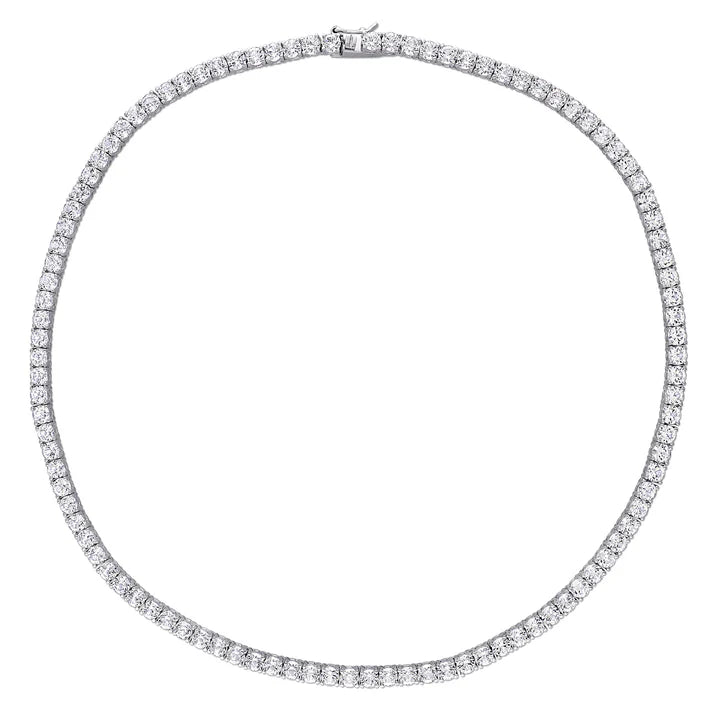 925 Silver Moissanite Tennis Chains & Bracelets