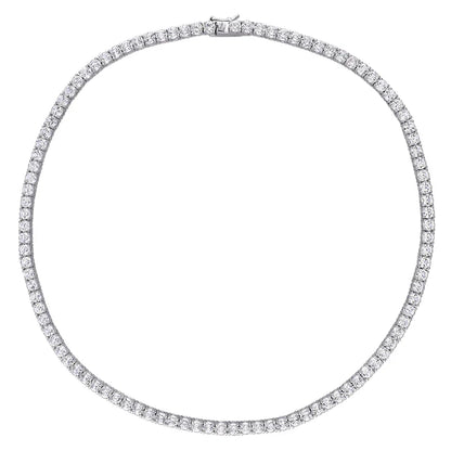 925 Silver Moissanite Tennis Chains & Bracelets
