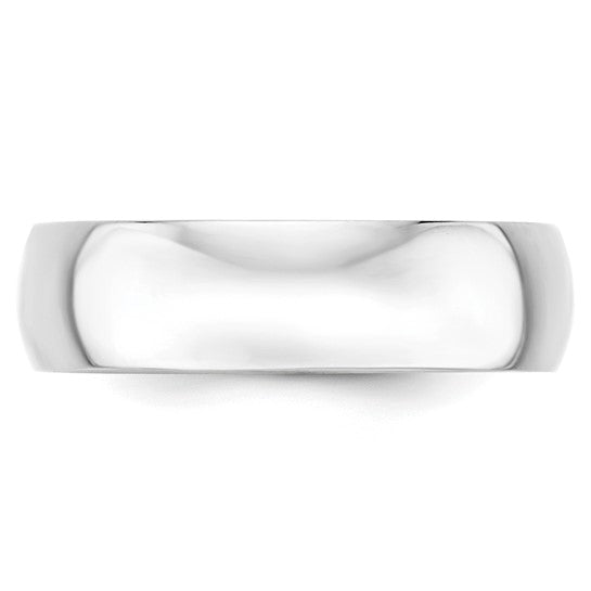 Gold Wedding Band - 6mm