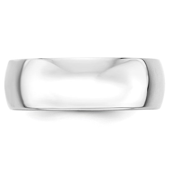 Gold Wedding Band - 7mm
