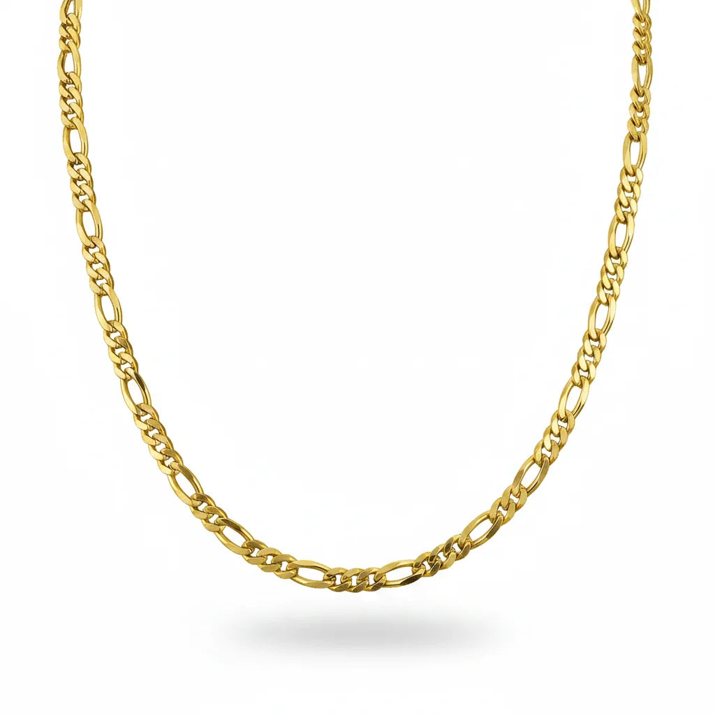 18K Gold Figaro Chain