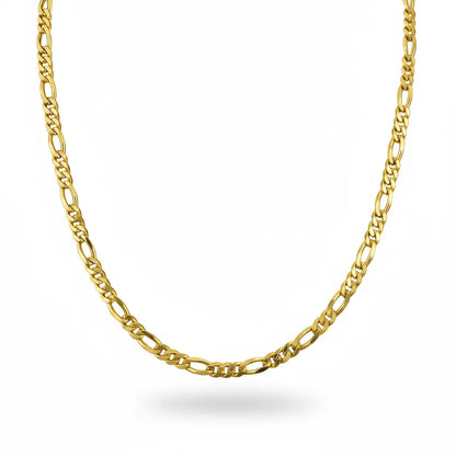 18K Gold Figaro Chain