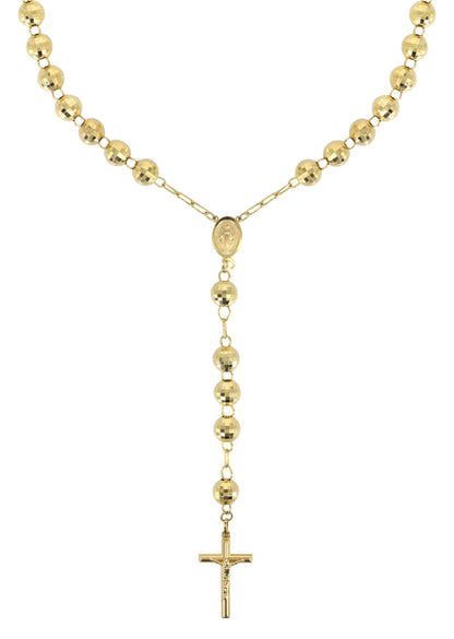 10K Yellow Gold Rosary Chain