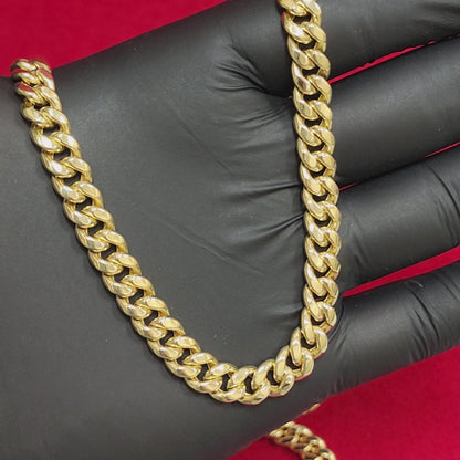 Miami Cuban Chain - 10kt Gold 7.5MM