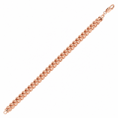 Rose gold Franco bracelet