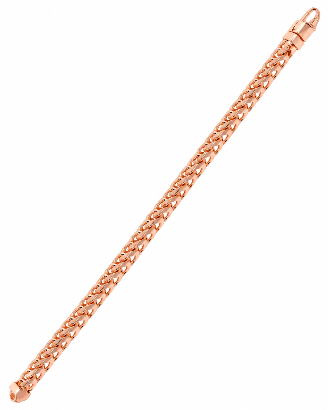 Rose gold Franco bracelet