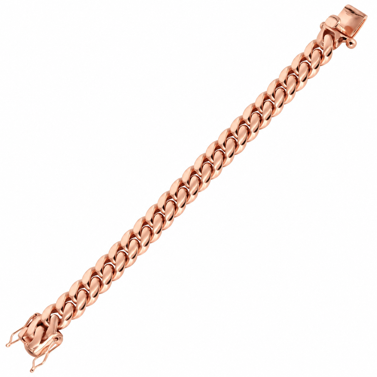 Rose gold Miami Cuban link bracelet