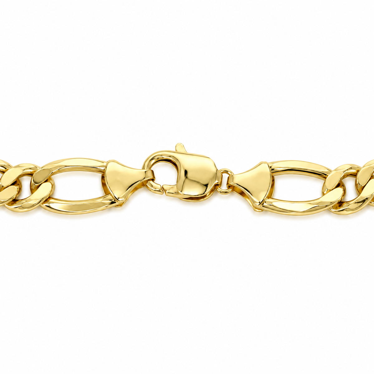 Gold Figaro bracelet