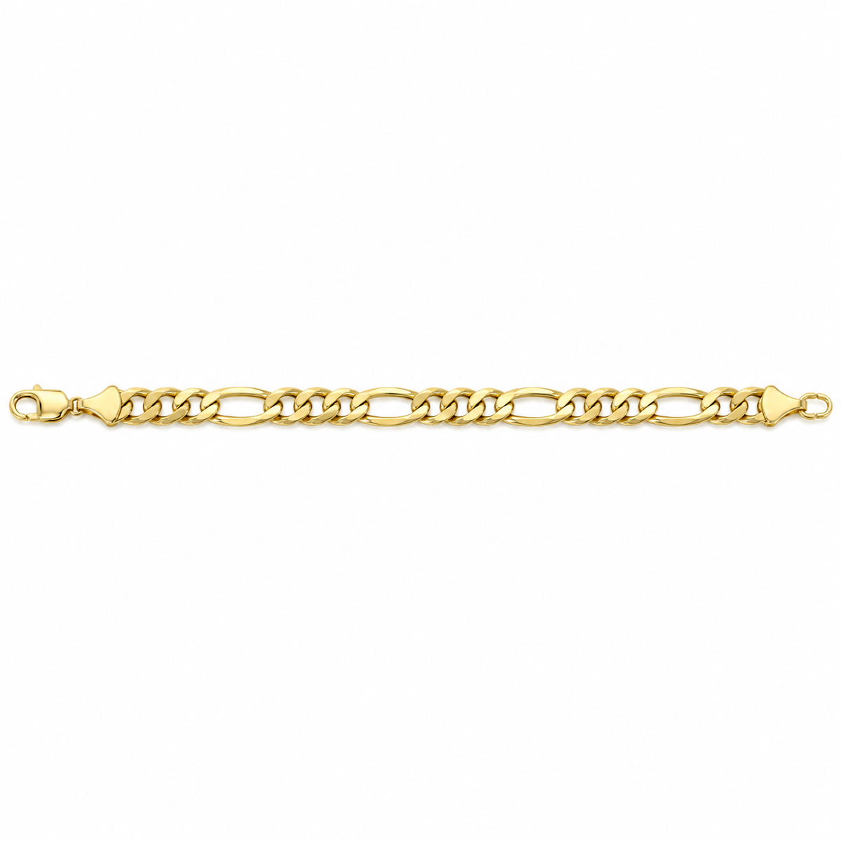 Gold Figaro bracelet
