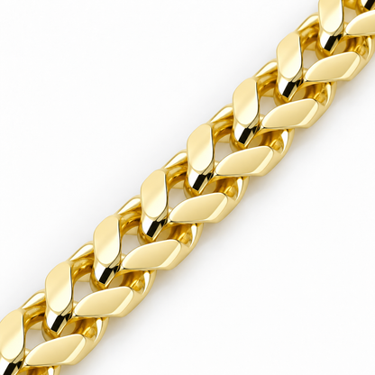 18K Gold Franco Bracelet, alternate view