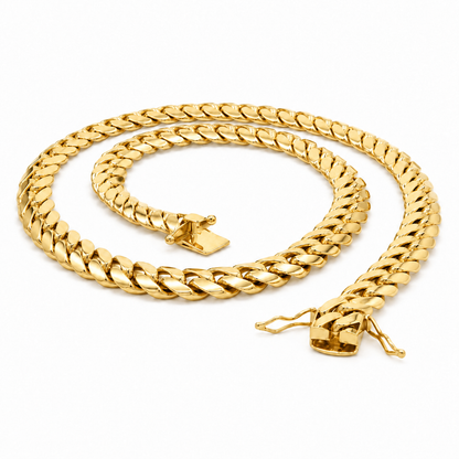 Gold Miami Cuban link chain