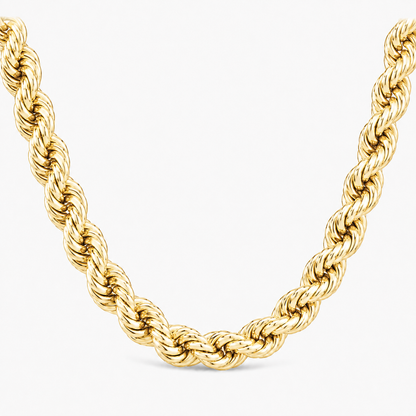 Gold rope chain
