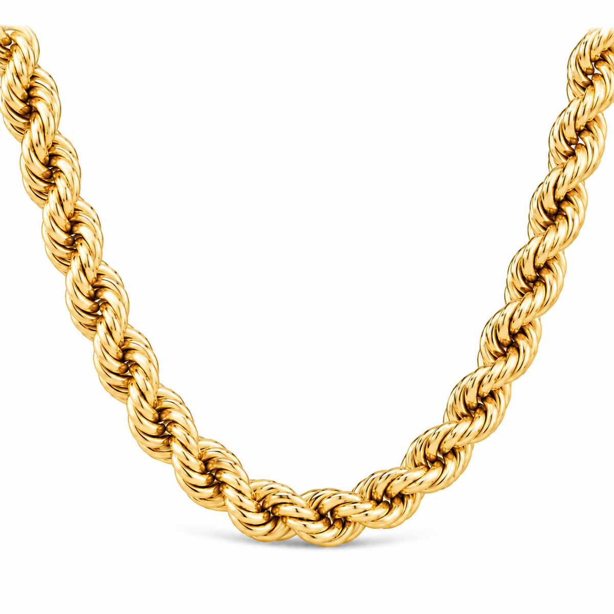 Gold rope chain