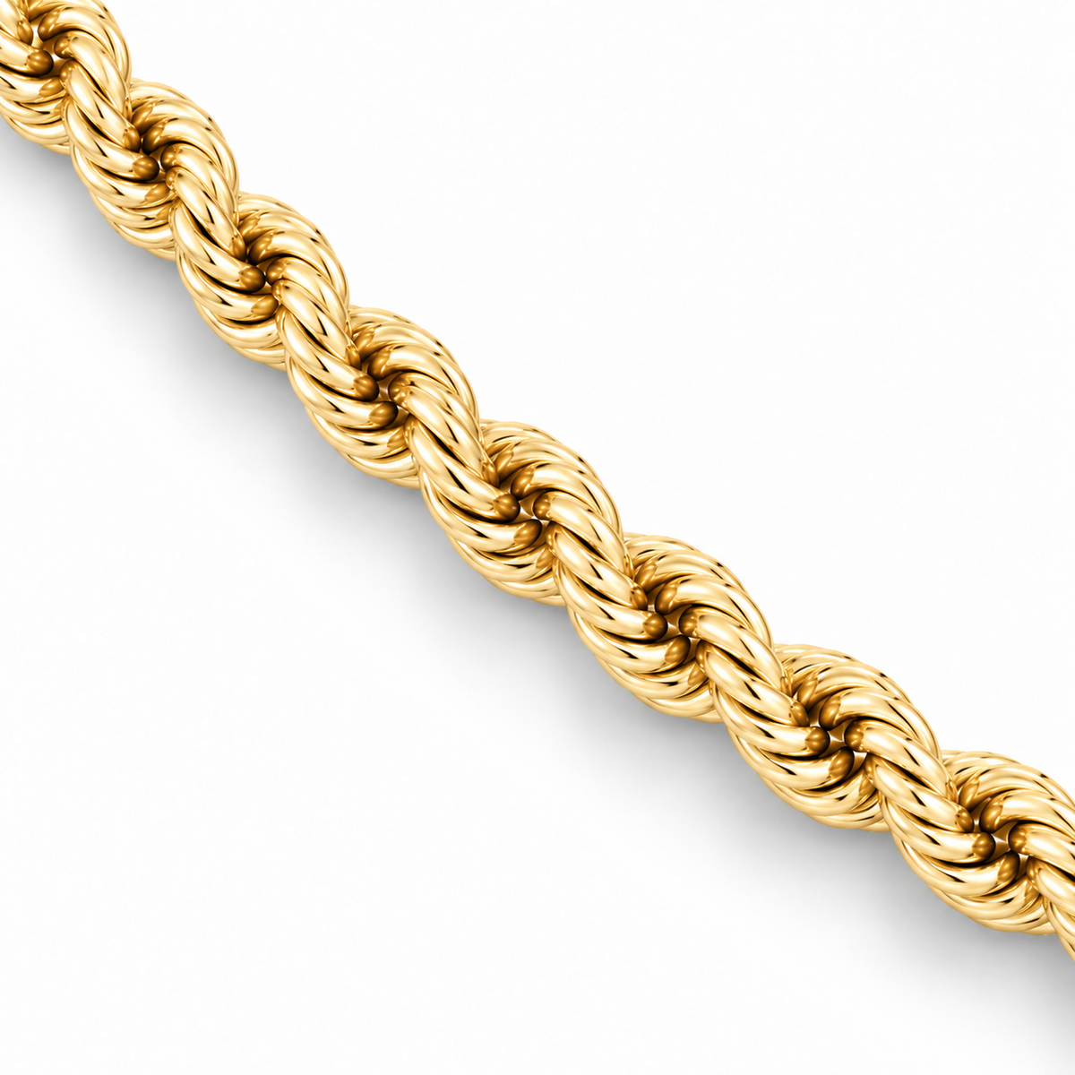 Gold rope chain