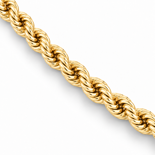 Gold rope chain